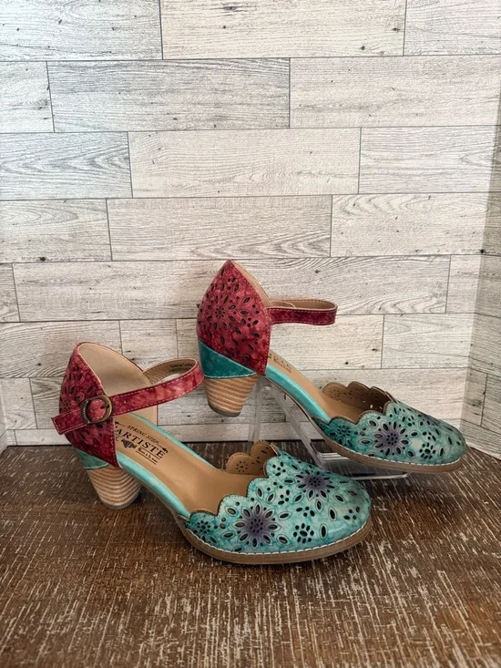 L’artiste Parchetta Blum pump  Size 38(US 7.5-8) - Picture 2 of 9